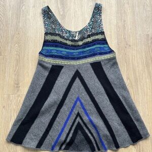Multicolor Sleeveless Knit Dress -NWOT
